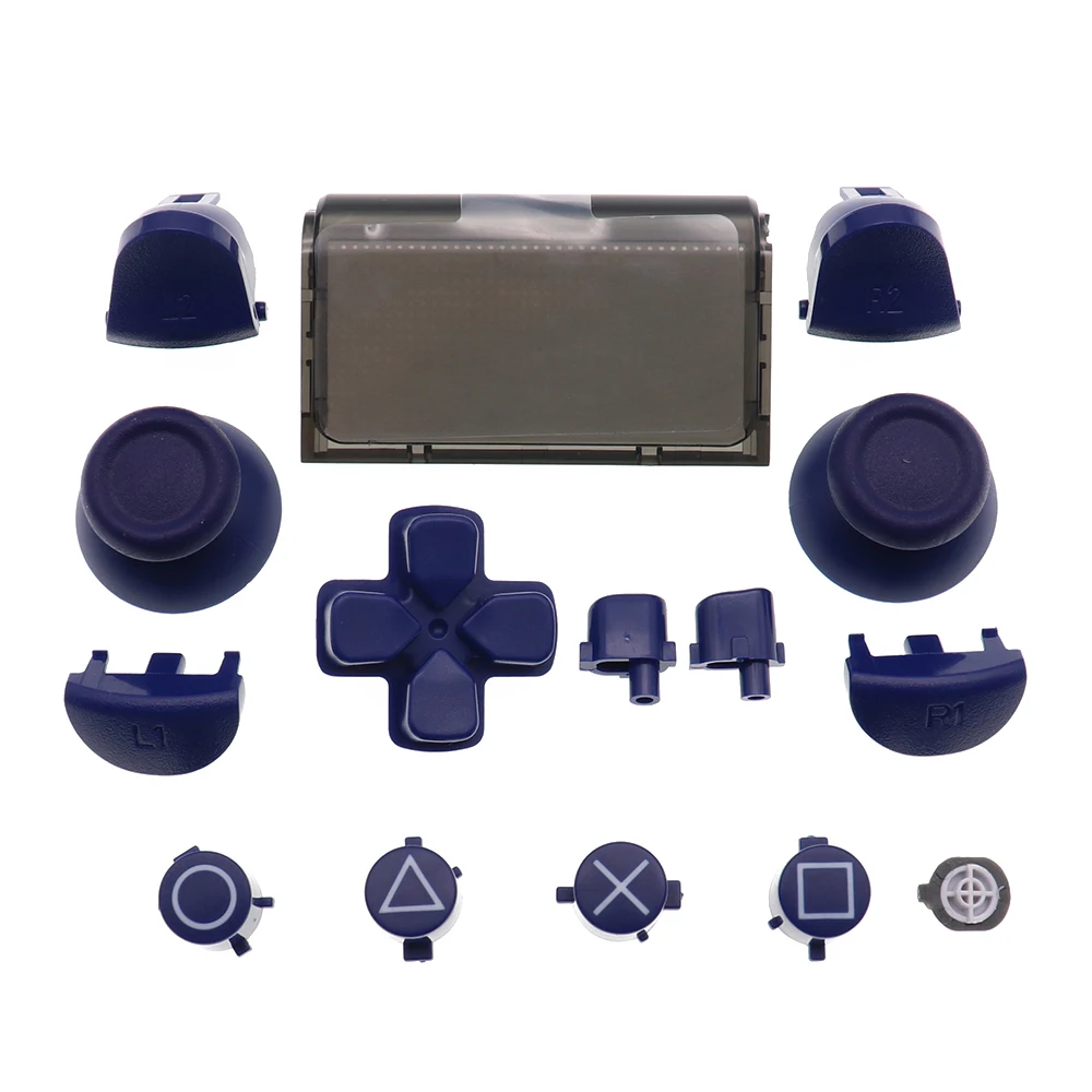 Juego completo de Joysticks R1 L1 R2 L2 Dpad, botones de disparo para PS4 Pro Slim JDS 040 JDS-040, 1 Juego - imagen 5