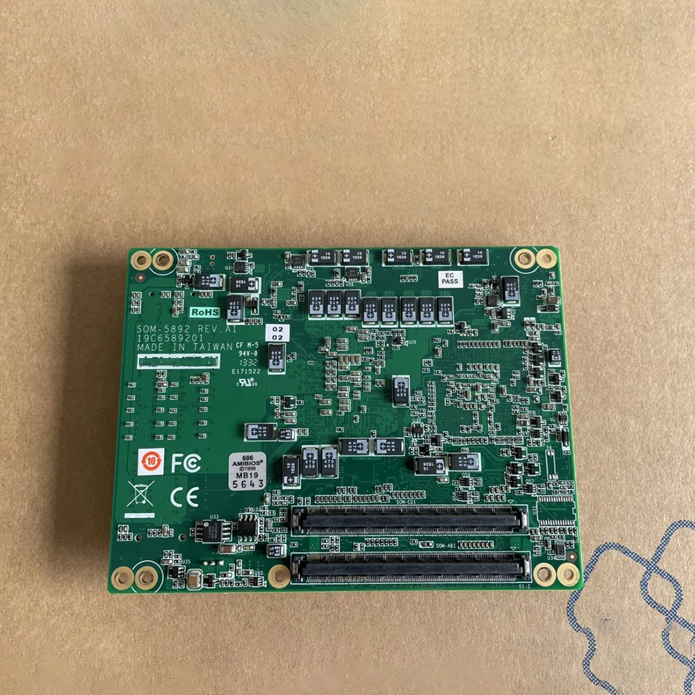 SOM-5892 REV.A1 para Advantech SOM-5892FG-T03A1E para placa base de ultrasonido médico Mindary Color - imagen 4