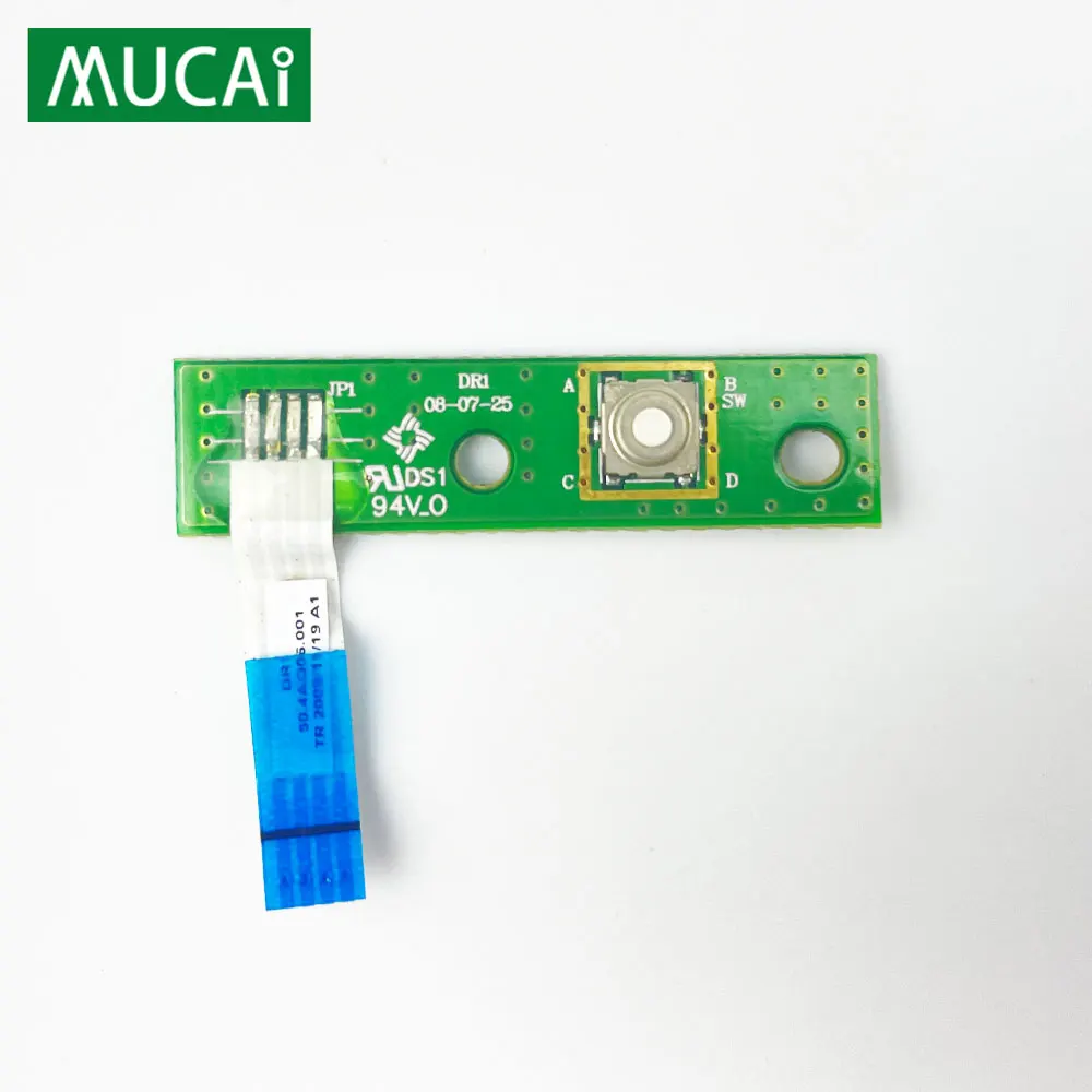 Accesorios de reparación para Dell Inspiron 1545, 1546, tablero de botón de encendido para ordenador portátil, interruptor de Cable, 50.4AQ06, 101