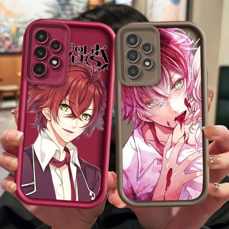 Funda para amantes Diabolik para Samsung Galaxy A73 A72 A71 A56 A55 A35 A25 A54 A53 A52 A51 A32 funda de teléfono con escalera ocular - imagen 2