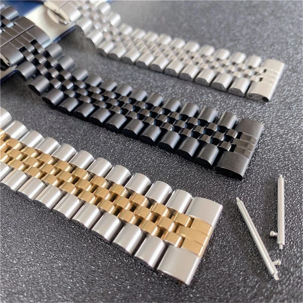 Correa de acero inoxidable de 22mm para Fossil GEN 6, pulsera de 44mm para Fossil GEN 5E 44mm/GEN 5 LTE 45mm/Julianna Garrett Carlyle HR - imagen 4