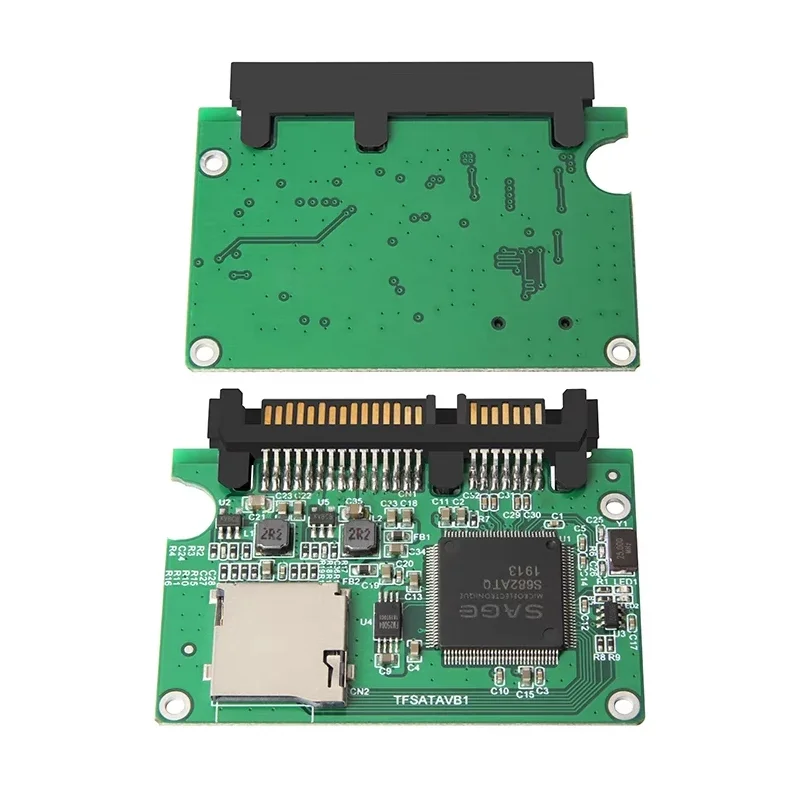 Adaptador de disco duro TF Micro SD a Sata SSD, caja de tarjeta de memoria de transmisión rápida, tarjeta convertidora de 2,5 a Sata para PC, ordenador y portátil - imagen 5