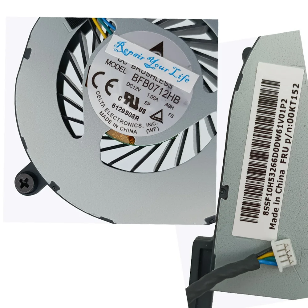 Ventilador de refrigeración de CPU para Lenovo thinkcenter, radiadores de refrigerador de ordenador, PC pequeño, maza0814b2u P001 BAAA7414B2U 00KT152, M900, M93p, M73, M83 - imagen 3