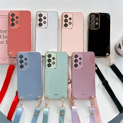Funda Correa Cruzada Samsung Galaxy A15 A05 S24 Plus – Silicona Ultrasuave