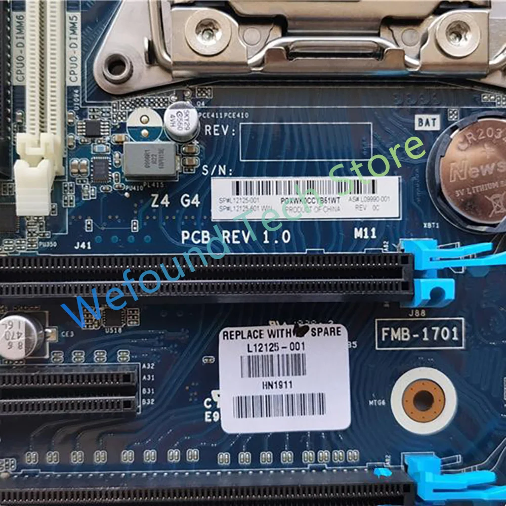 Placa base de estación de trabajo Z4 G4 L12125-601 L12125-001 M09984-002 L09990-001 - imagen 5