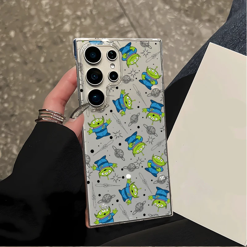 Funda de teléfono Disney Toy Story para Galaxy S20 S21 S23 S24 FE S22 S23 S24 S25 Plus S22 S23 S24 S25 Ultra