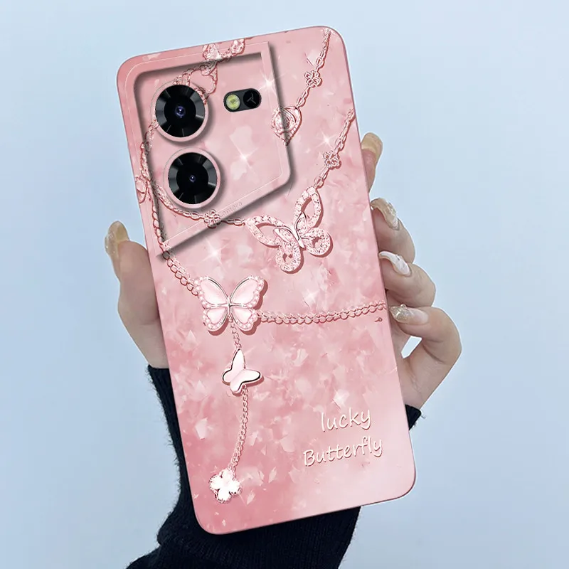 Para Tecno Pova 5 Pro 5G funda LH8n cubierta a prueba de golpes moda simplicidad pintura al óleo fundas de teléfono para Tecno Pova 5 Pova5 LH7n Shell - imagen 4