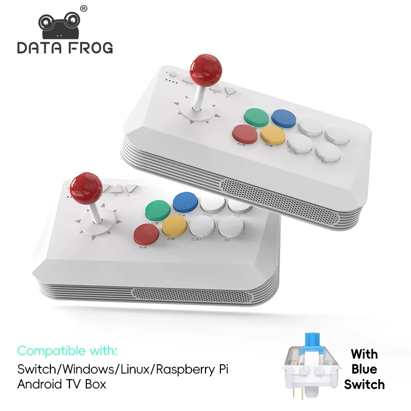 DATA FROG Y5A consola Arcade Joystick adecuado para Switch Android iOS Windows Arcade Fight Stick soporte 2,4G inalámbrico - imagen 5