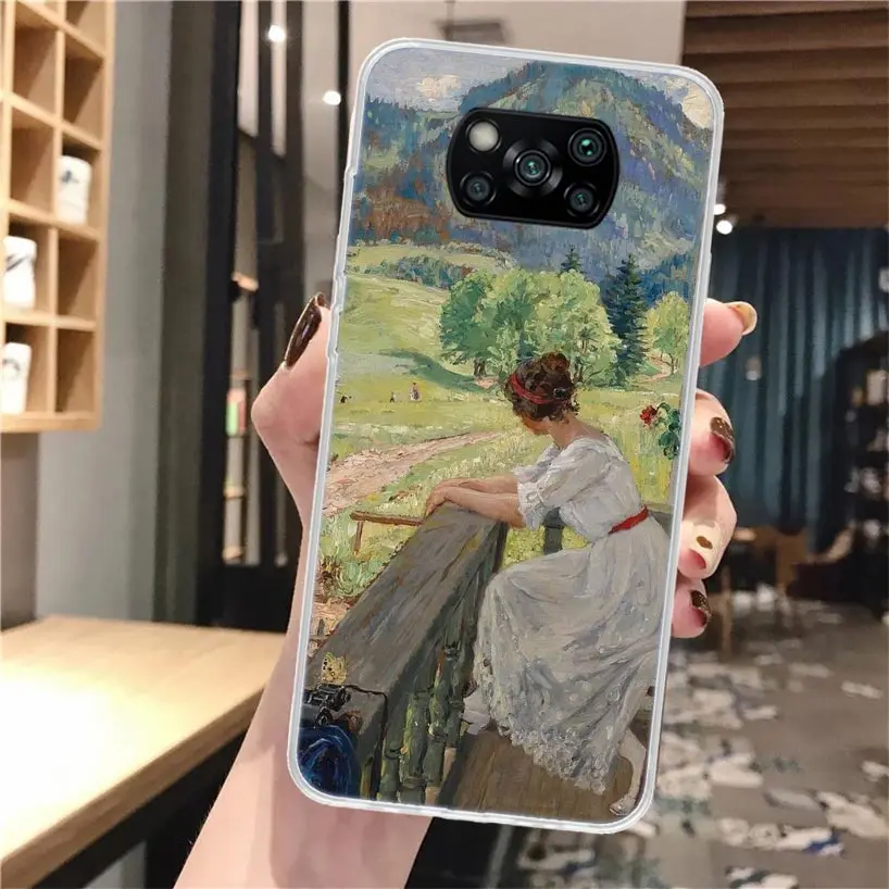 Funda de teléfono de silicona Claude Monet Garden Lotus Bridge para Xiaomi Poco X3 Nfc X5 X6 X7 F7 Ultra F6 F5 Pro M5S M5 X4 F4 GT M4 M3 F3 - imagen 4