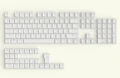 130 keycaps white