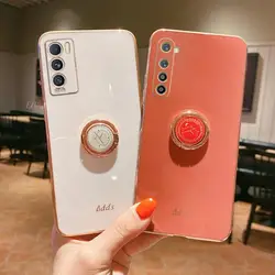 Realme GT Master Explorer X7 – Funda Silicona con Anillo Soporte