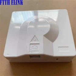 Caja Distribución FTTH Fibra Óptica para Escritorio ABS Blanca
