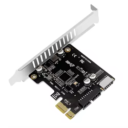 Tarjeta PCIe USB 3.0 con USB-C para Panel Frontal
