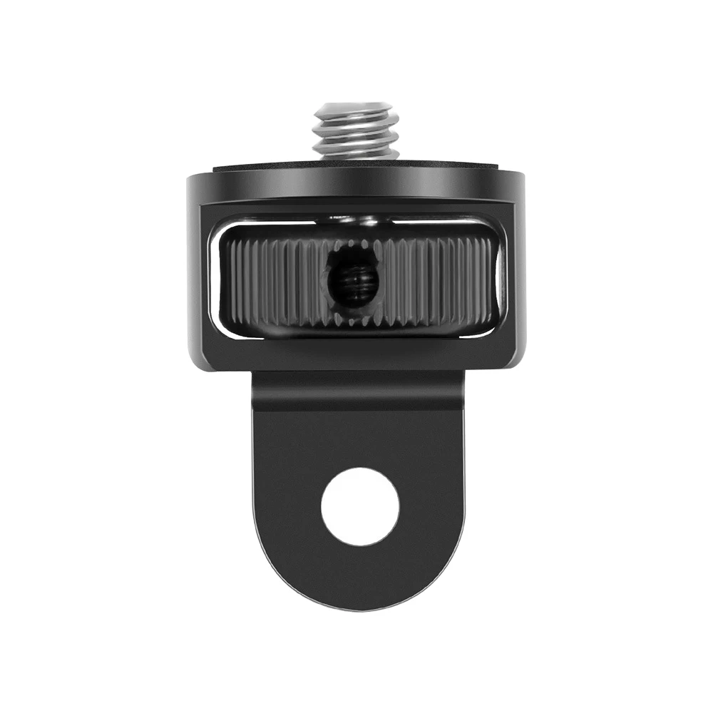 Adaptador de conversión CNC de montaje de adaptador de mini trípode de cámara de aluminio para 10 9 Insta360 y otros accesorios estándar 1/4 - imagen 5
