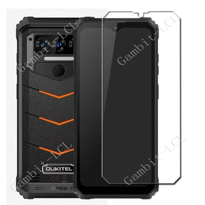 2 uds HD para Oukitel WP38 6,52 "cubierta protectora de vidrio templado en OukitelWP38 WP 38 película protectora de pantalla - imagen 2