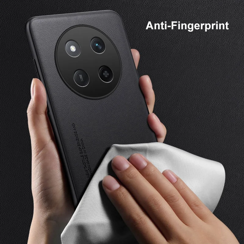 Funda de cuero PU de lujo para Honor X9C Magic7 Lite, funda trasera de silicona con protección completa para teléfono Honor Magic 7 Lite 5G 7Lite - imagen 5