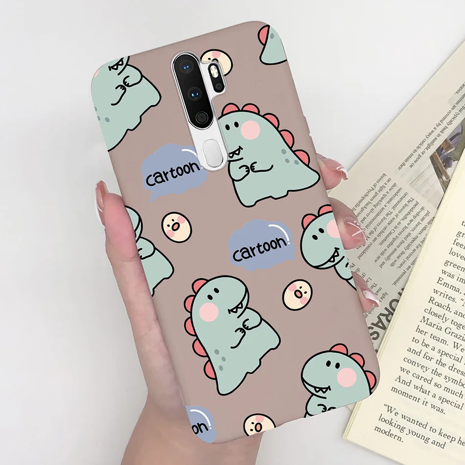 Funda de silicona suave para OPPO A9 2020, carcasa con dibujo de margaritas y girasoles para OPPOA9, OPPO A 9 2020 - imagen 5