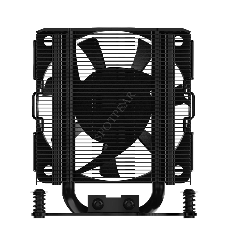 Raspberry Pi 5 Torre de hielo Argón THRML 60 mm CPU de enfriamiento Aletas de tubo de cobre - imagen 5