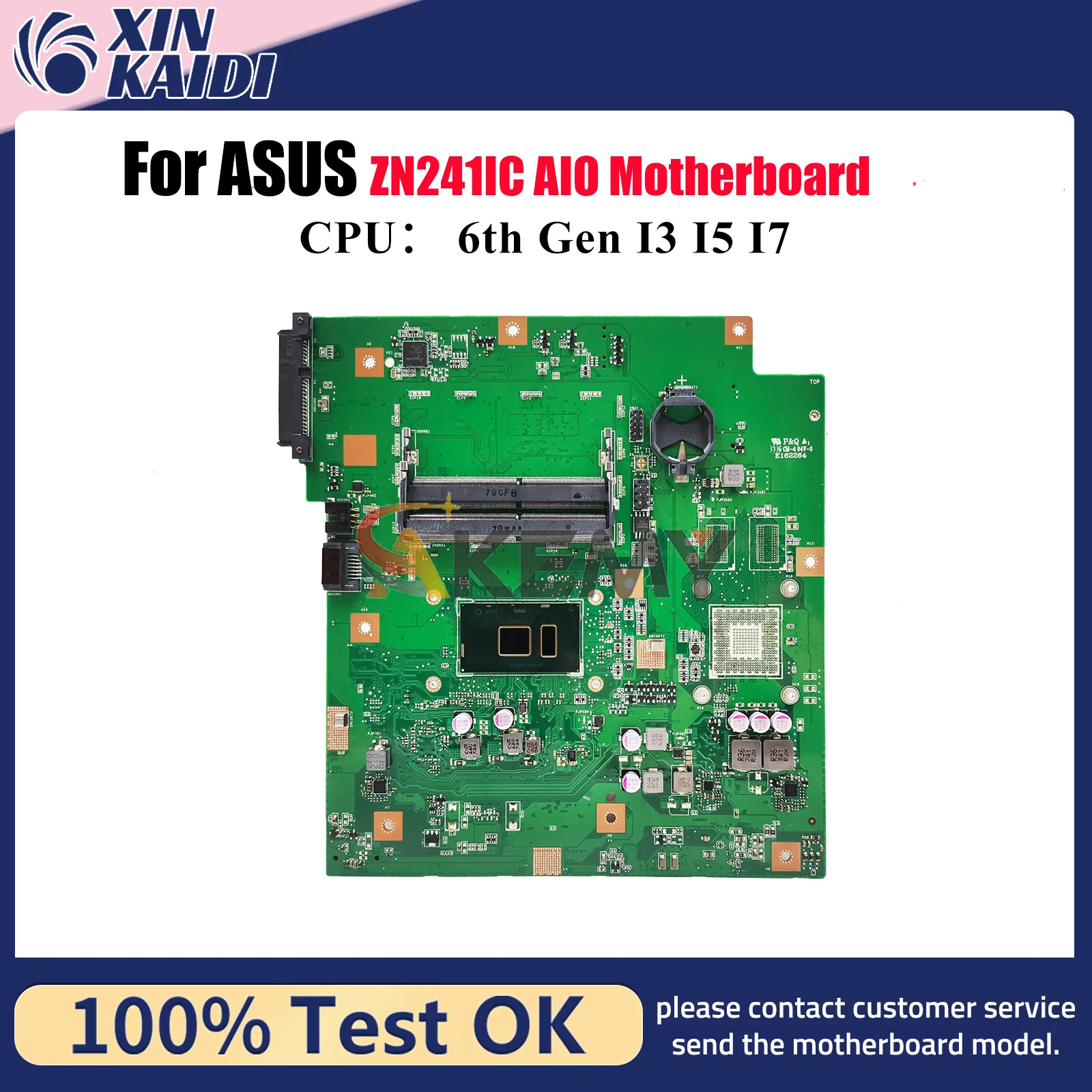 Placa base ZN241IC para ASUS Zen AIO ZN241I ZN241IC con CPU I3 I5 I7 100% pruebas OK envío rápido stk