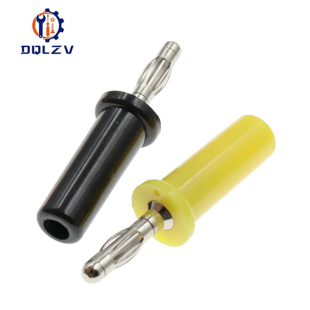 10 Uds 4MM conector Banana Audio altavoz amplificador Cable alimentación tornillo Jack - imagen 2