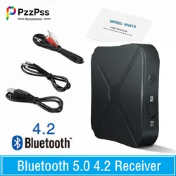 Adaptador Bluetooth 5.0 RCA y 3.5mm Audio Estéreo