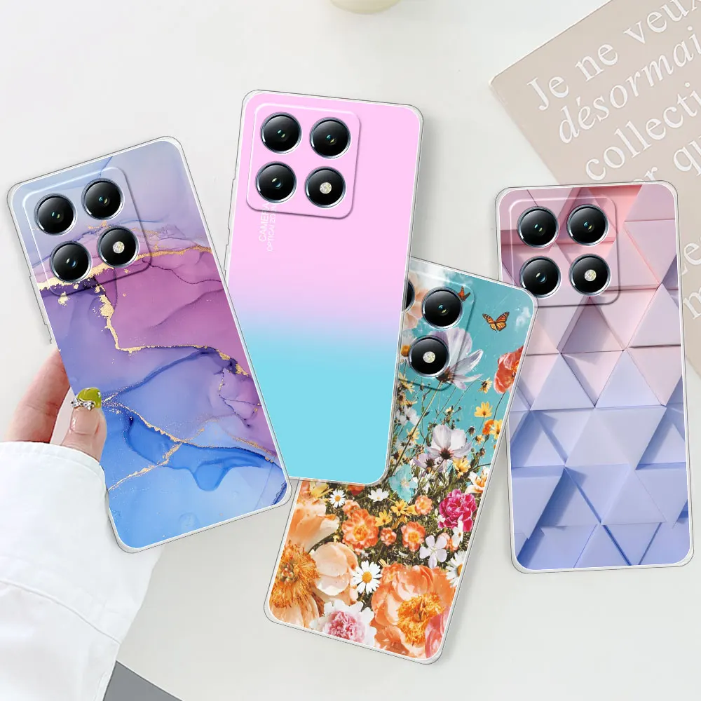 Funda para Xiaomi 14T Pro 5G 2024, carcasa a prueba de golpes, de silicona suave y transparente, Mi14T - imagen 4