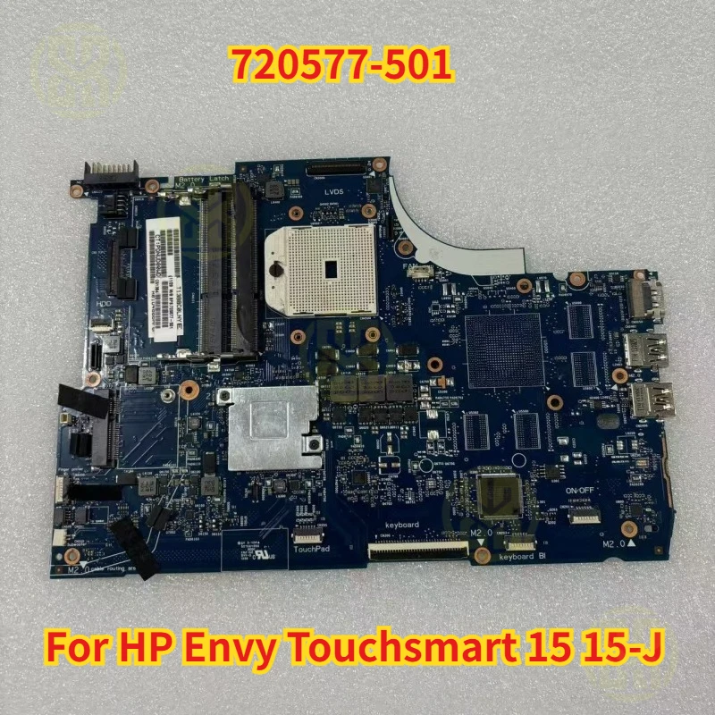 Para HP Envy Touchsmart 15 15-J placa base de computadora portátil 720577-501 prueba Ok