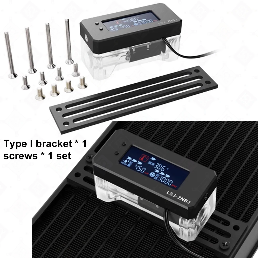 FREEZEMOD-alarma LCD 3 en 1 para detener el funcionamiento, alarma de alta temperatura, refrigeración por agua LSJ-ZNBJ - imagen 5
