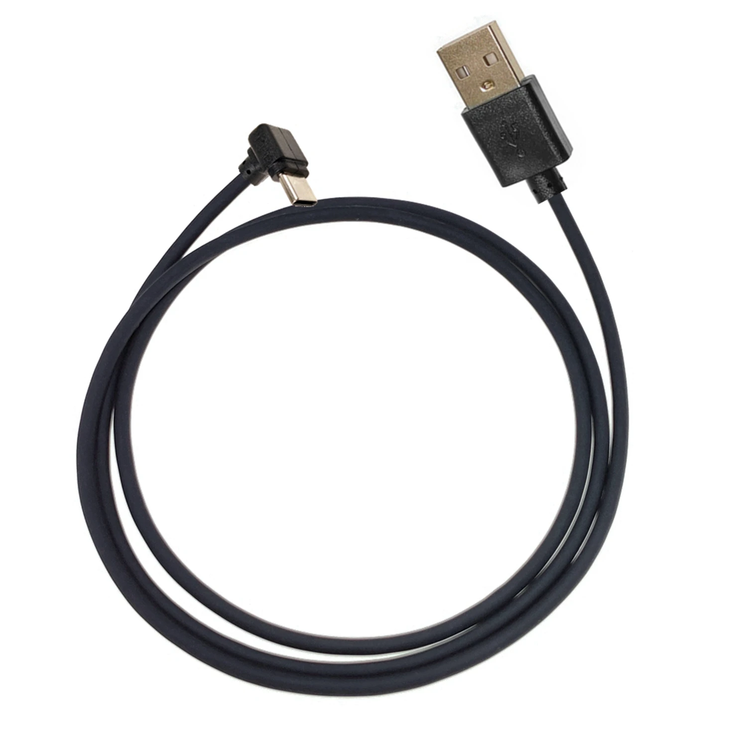 Cable USB tipo C de 0,2 M, 0,5 M, 1M, Cable de carga rápida, A, ángulo de 90 grados, tipo C-USB, Cable de datos para todos los teléfonos inteligentes