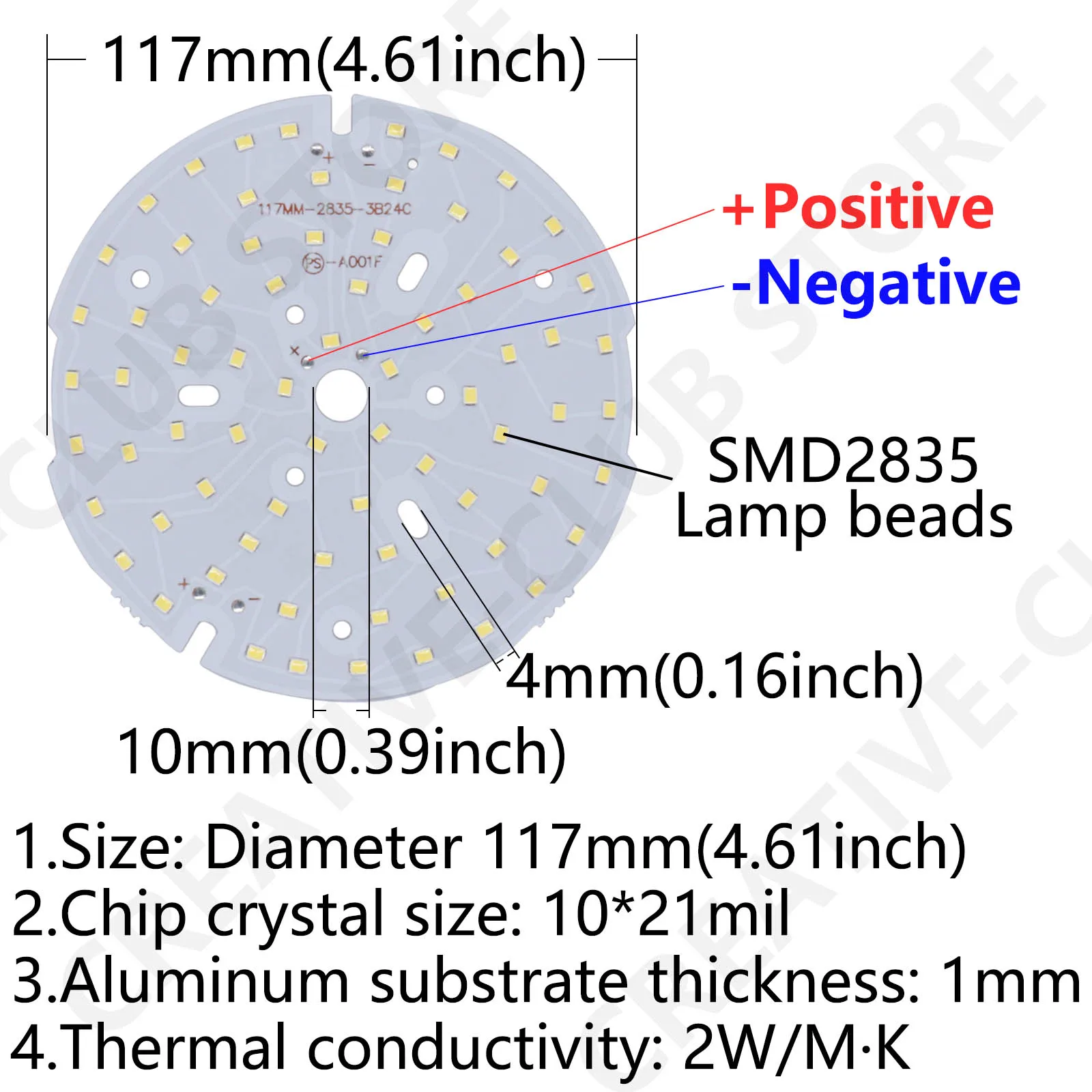 24W DC74-76V 250-300mA alto Lumen 1920-2400LM SMD2835 LED Chip matriz LED COB para accesorios de iluminación foco luces de bombilla LED - imagen 4