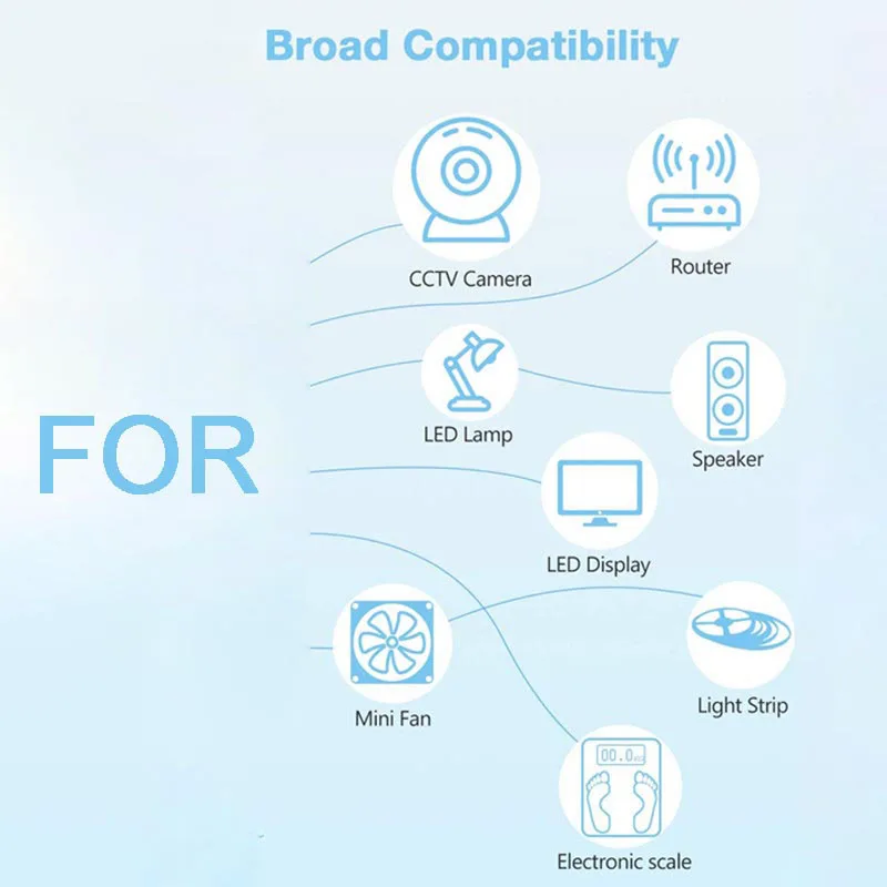 Adaptador de fuente de alimentación de 9V, 3A, 3000ma, CA 110V, 220V a CC 9V, 3A, convertidor de cargador, transformador de conmutación de carga Universal Q1 de 9 voltios - imagen 4