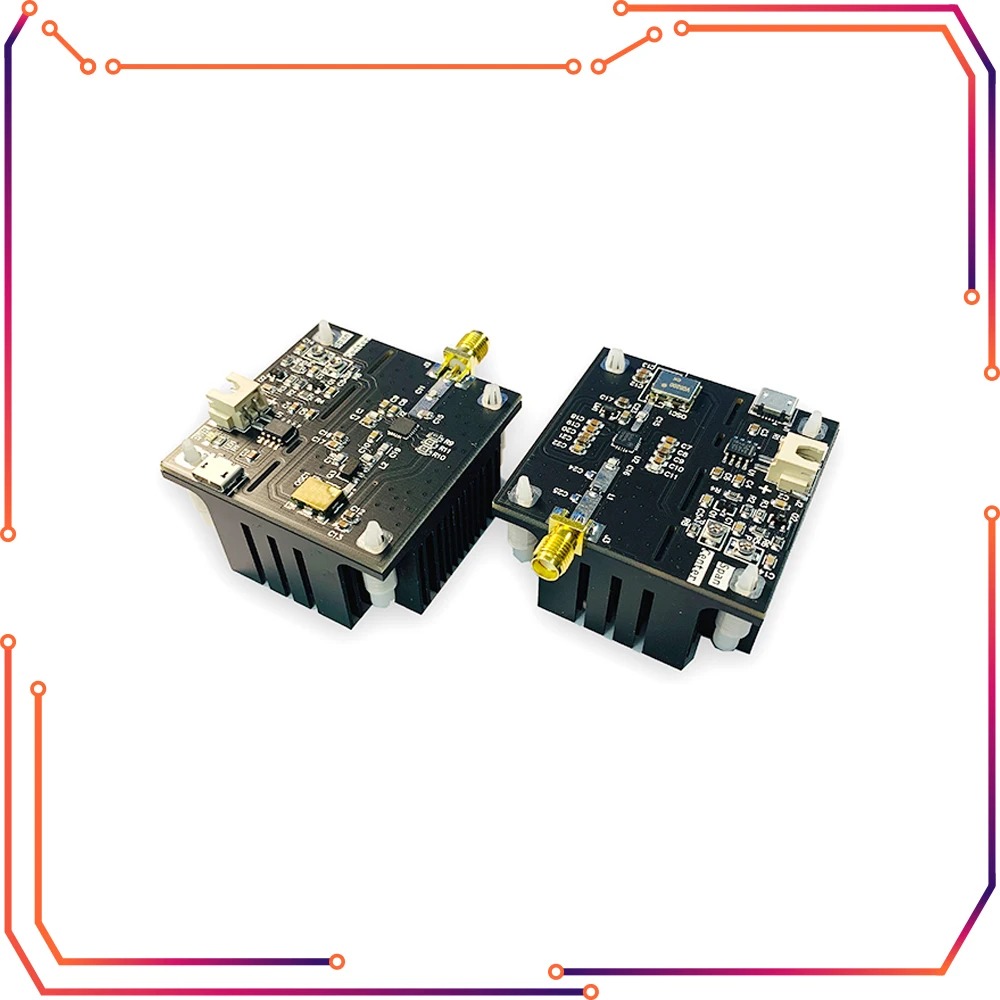 Amplificador de potencia integrado 2,4G 5G 5,8G WiFi barrido bloqueador escudo WiFi bloqueador placa de desarrollo