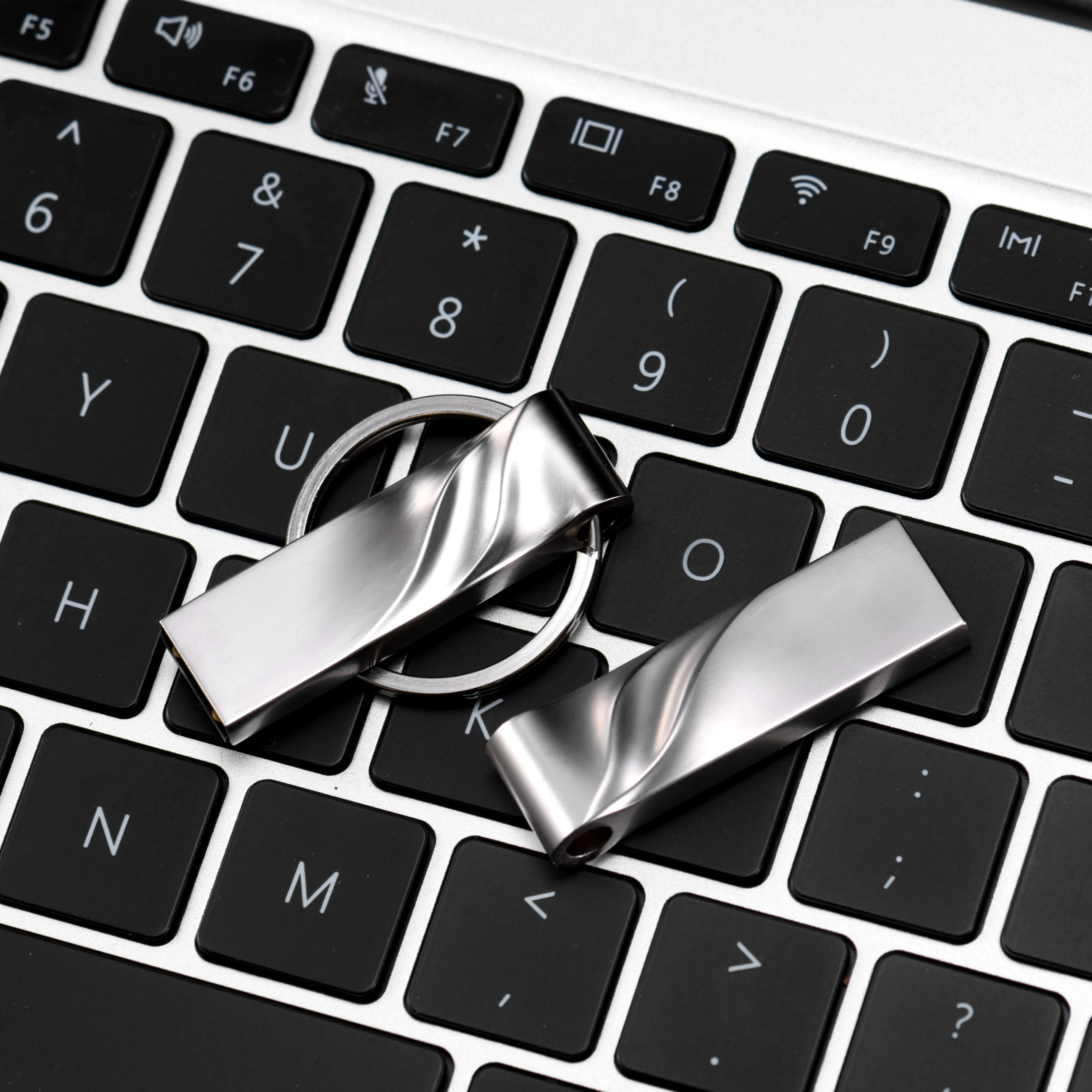 Mini unidad Flash USB de metal, pendrive con logotipo, tarjeta de memoria flash de 32gb/8 GB/4GB/16GB/128 GB, 128 GB - imagen 5