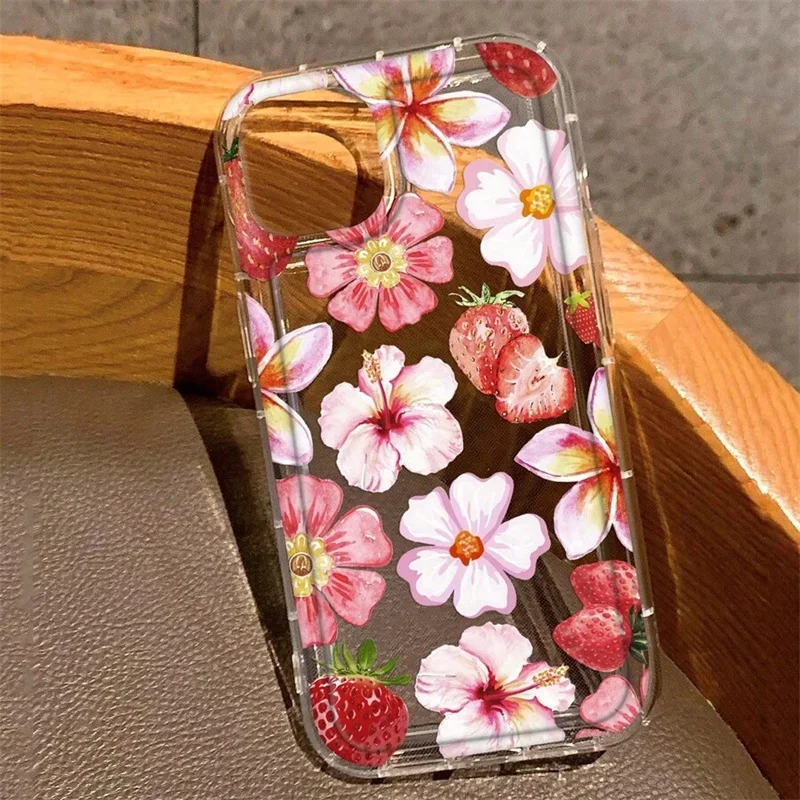 Funda para Samsung Galaxy S25 S24 S23 S22 Ultra Plus S21FE fundas Vintage flores funda de silicona para A35 A34 A54 A53 A15 A52 A55 5G - imagen 2