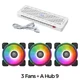 3 Fans A Hub 9 B