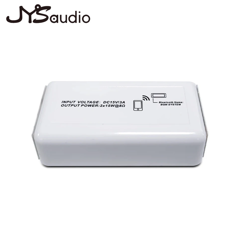 Amplificadores de potencia para el hogar Audio bluetooth y Aux Mini amplificador para altavoces de música de techo de baño con adaptador de corriente DC 15V 3A - imagen 4