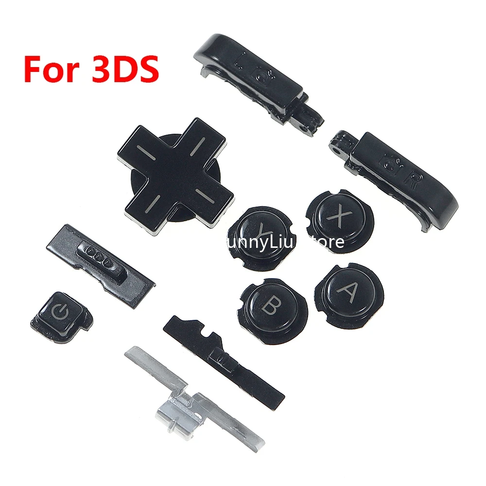 1 Juego de botones completos 11 en 1 para 3DS ABXY d-pad Home ON OF Key botones de encendido para reemplazo 3DS - imagen 2
