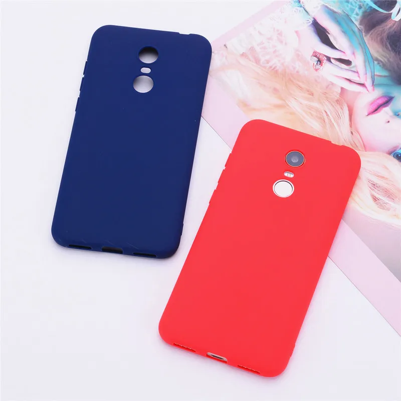 Funda de teléfono para Xiaomi Redmi 5 Redmi 5 Plus, bonita funda trasera de silicona suave Redmi5 TPU para Xiaomi Redmi 5 Plus, fundas mate - imagen 4