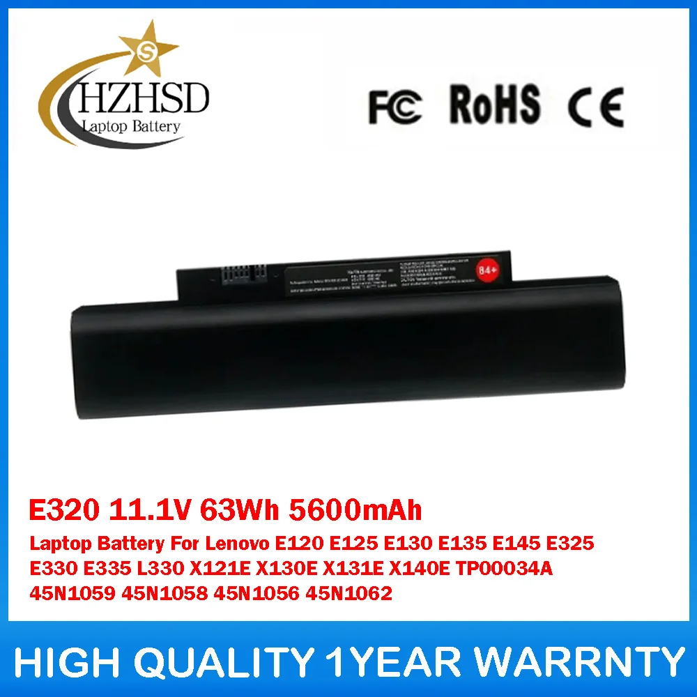 E320 11,1 V 63Wh 5600mAh batería del ordenador portátil para Lenovo E120 E125 E130 E135 E145 E325 E330 E335 L330 X121E X130E X131E X140E TP00034A
