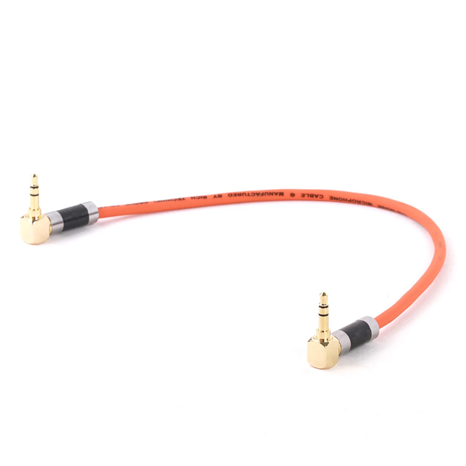 Cable de Audio estéreo macho, amplificador de sonido, doble ángulo recto, colorido, 3,5mm, profesional, micrófono, cámara y altavoz - imagen 4