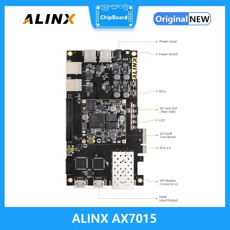 ALINX AX7015: XILINX Zynq-7000 SoC XC7Z015 ZYNQ A-RM 7015 SoMs Placa FPGA PCIE HDMI zedboardAlinx - imagen 4