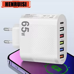 Cargador USB de Carga Rápida Universal para iPhone y Android