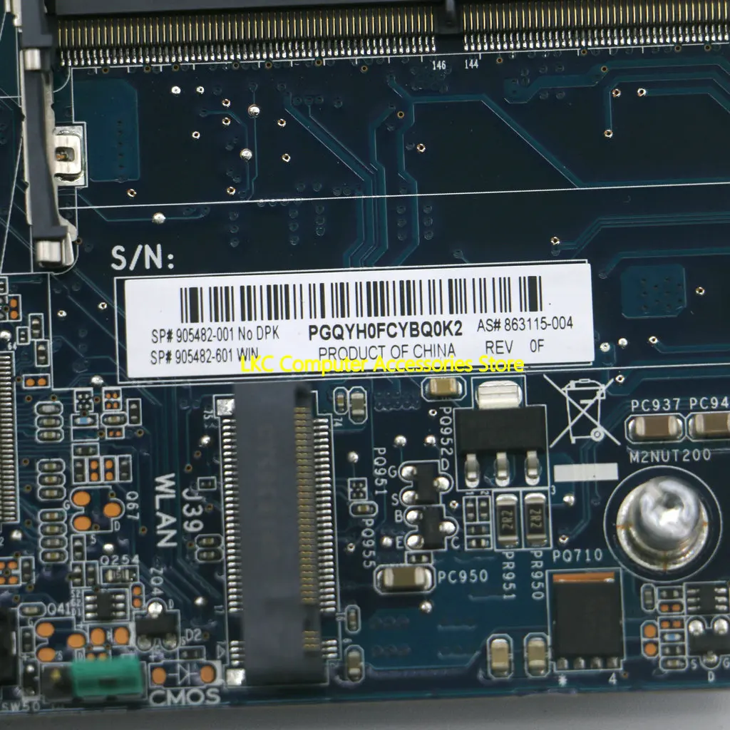 Nuevo para la placa base de la estación de trabajo HP Z2 Mini G3 905482 -001 905482 -601 863115 -004 Placa base 100% probada con GPU N17M-Q3-A2 M620 - imagen 2