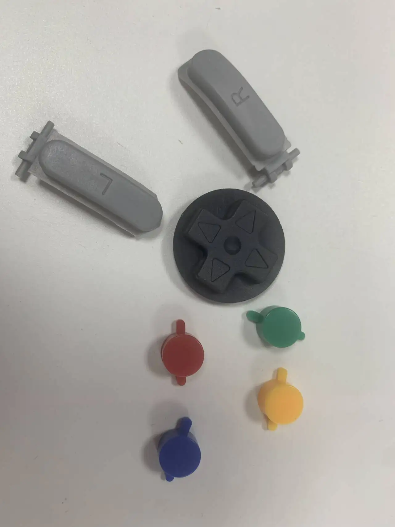 Botones de plástico A B X Y para SNES Super NES, controlador de repuesto para SNES - imagen 3