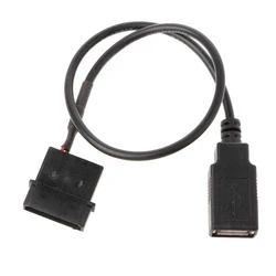 Cable Adaptador de Alimentación Molex a USB 2.0 Hembra
