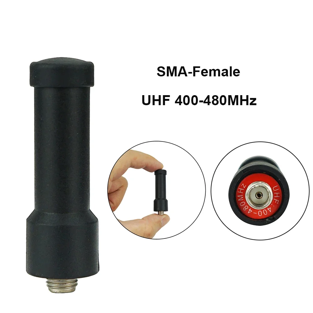 Antena UHF SMA 400-480MHz – Walkie Talkie Corta Baofeng Kenwood
