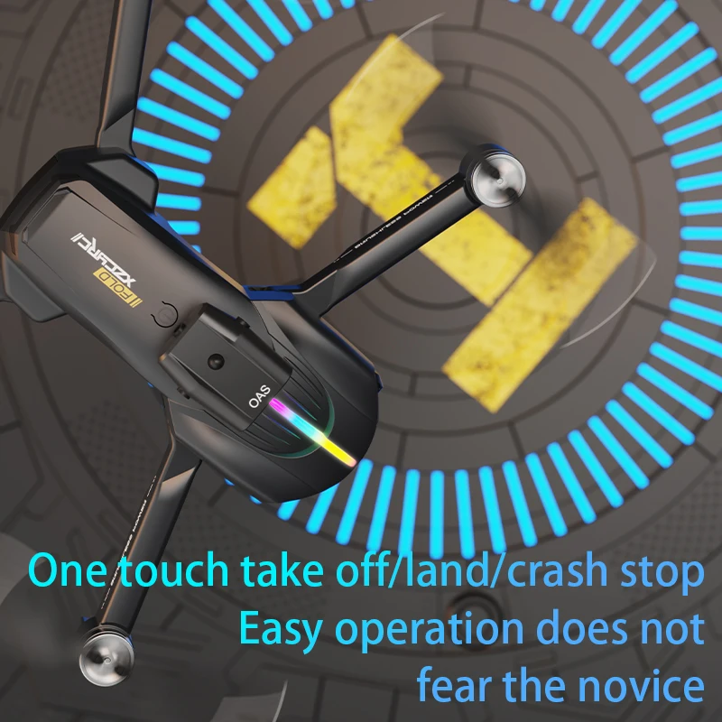 Mini Dron C15 con Triple Cámara, 8K, 4K, WIFI, FPV, evitación de obstáculos, cuatro ejes, plegable, fotografía aérea RC, delantal de venta - imagen 5