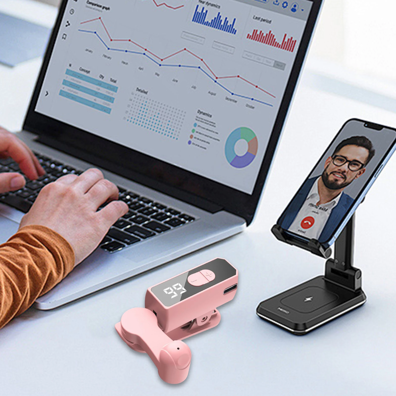 Clicker automático para teléfono inteligente, dispositivo de pantalla de teléfono, Clicker de velocidad, Clicker automático para juegos, transmisiones en vivo, le gusta el trabajo de recompensa - imagen 4