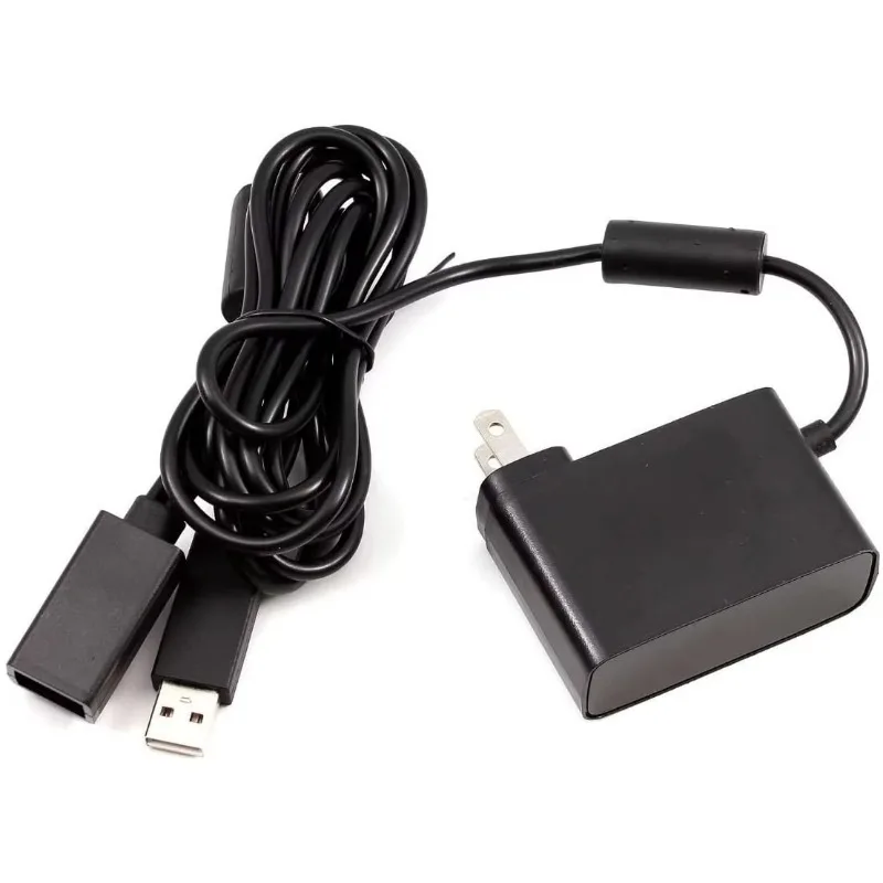 Fuente de alimentación con Cable USB de carga para cargador Xbox 360 enchufe UE/EE. UU. Adaptador de CA USB para fuente de alimentación con Sensor KI-Nect - imagen 5