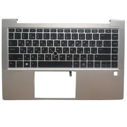 Teclado Retroiluminado HP EliteBook 840 G8 845 G7 Distribución Rusa